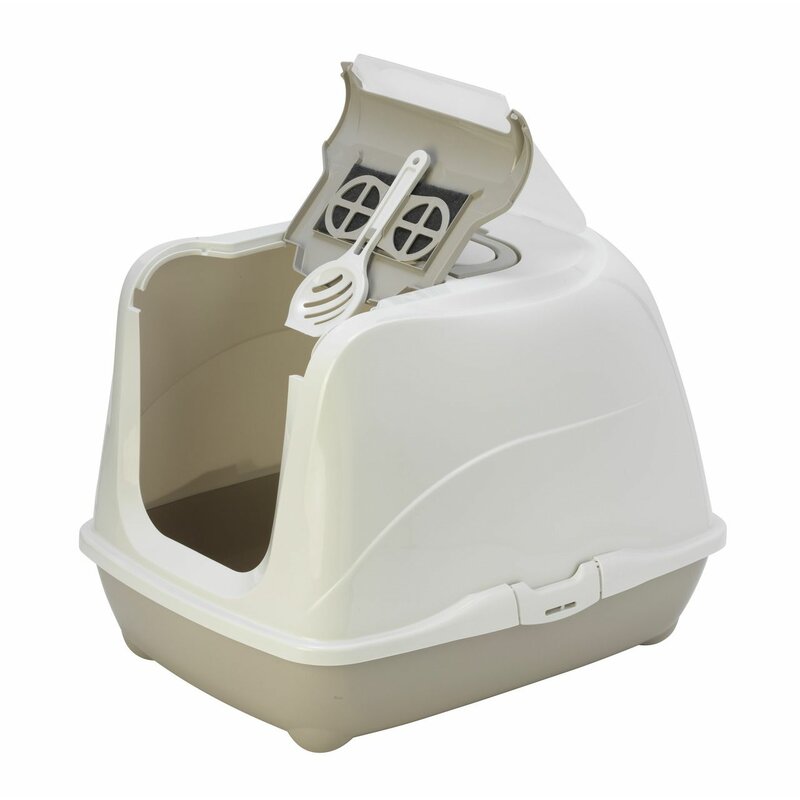 Katzentoilette Flip Cat Classic XL – grau