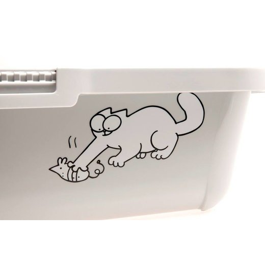 Simons Cat Katzentoilette mit Rand 43x32x16cm