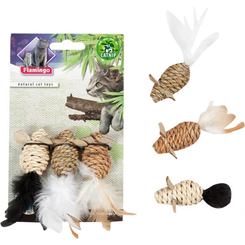 Naturspielzeug Seegras M�use 3er Pack