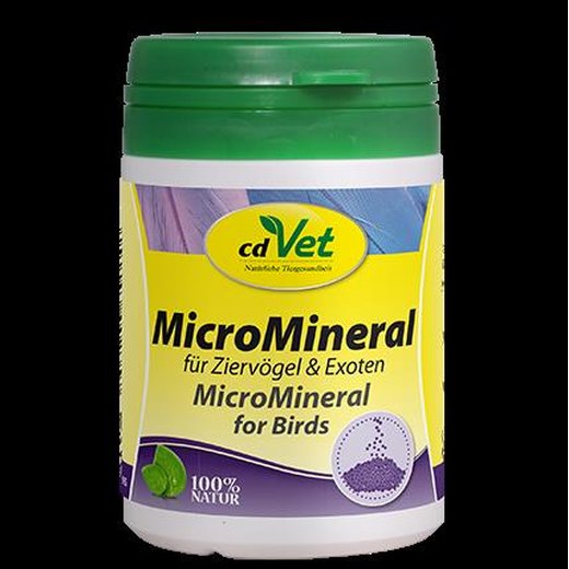 cdVet MicroMineral fr Ziervgel & Exoten 60 g