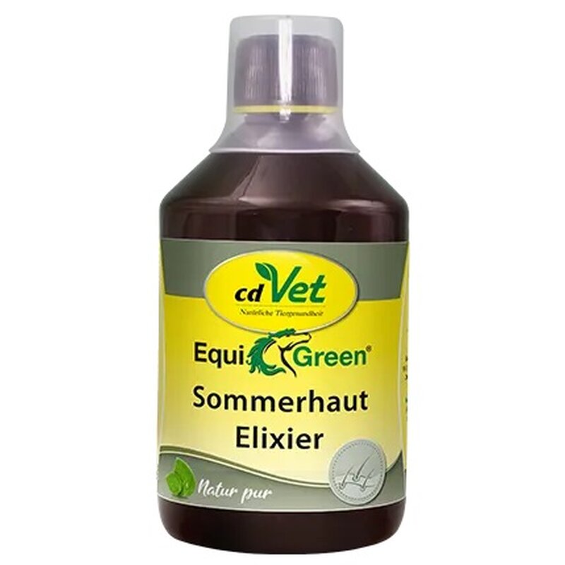 cdVet EquiGreen Sommerhaut Elixier - 250 ml