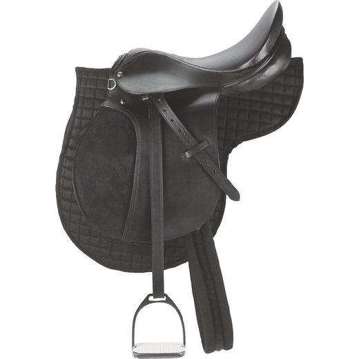 Reitsattel-Set - 17,5 / Haflinger/ braun