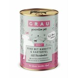 Grau Hund Rind mit Karotte & Kartoffel 400 g