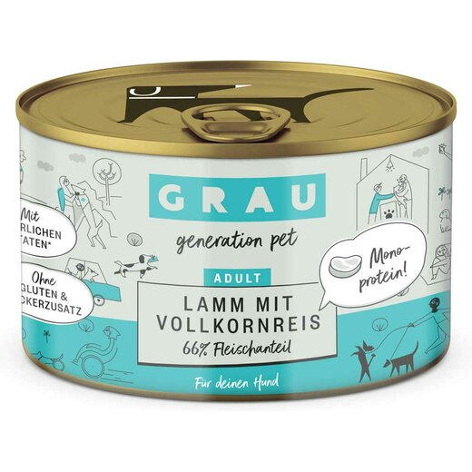 Grau Excellence Adult Lachs mit Pastinake & Karotten