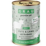 Grau Katzenfutter Pute & Lamm 400 g