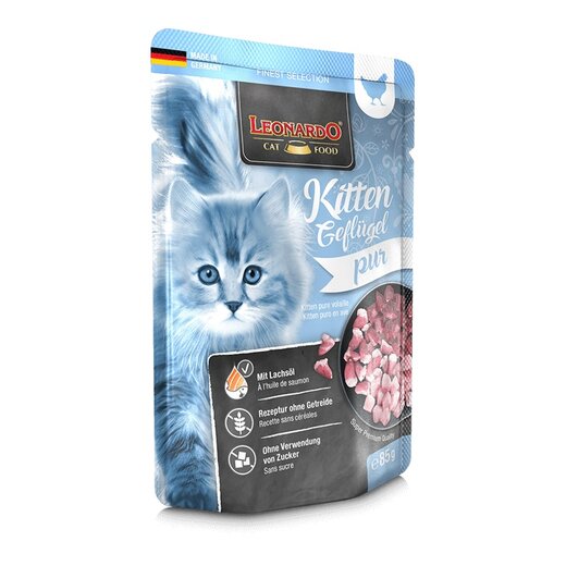 Leonardo Frischebeutel Kitten mit Geflügel