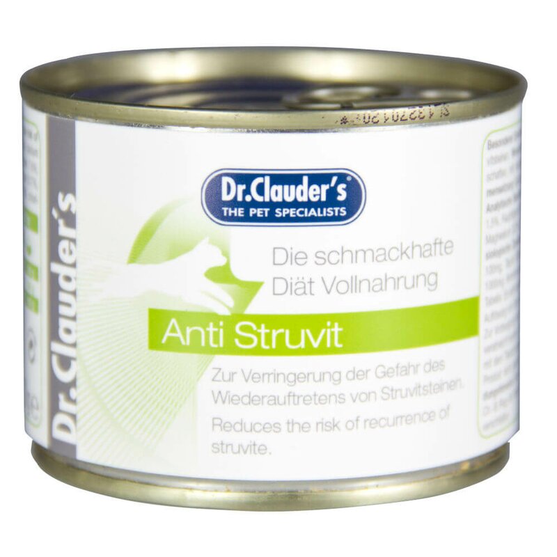 Dr. Clauders Katzen-Nassfutter Anti Struvit Di?t 200 g