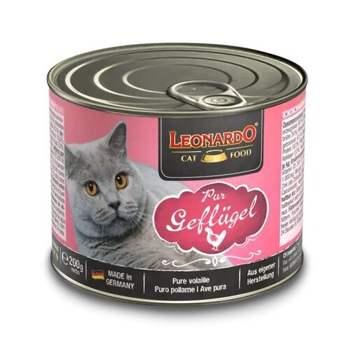 Leonardo Nassfutter Geflgel pur 200 g