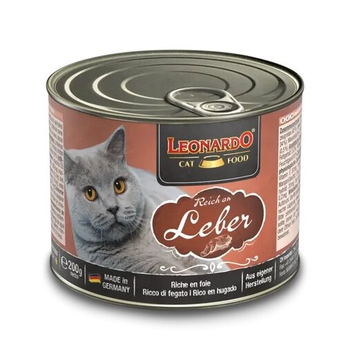 Leonardo Nassfutter Leber 200 g