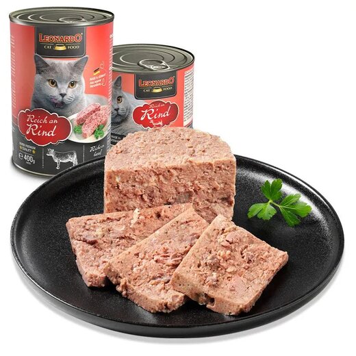Leonardo Nassfutter Rind 400 g