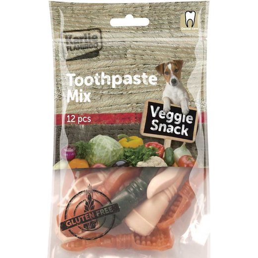 Beeztees Veggie Snack Zahnpastatube Mix