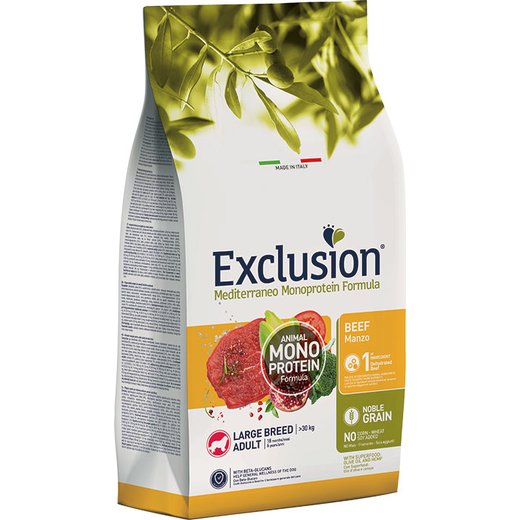 Exclusion Mediterraneo Noble Grain Adult Large Rind