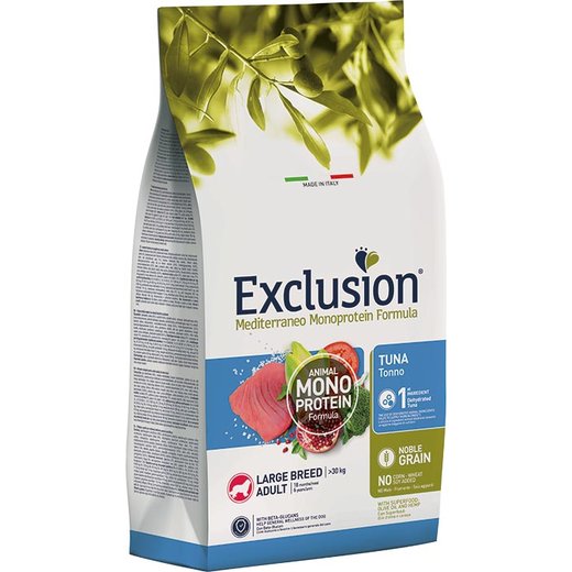 Exclusion Mediterraneo Noble Grain Adult Large Thunfisch