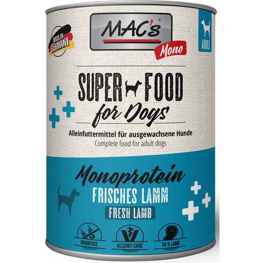 MACs Dog Mono Lamm 800 g