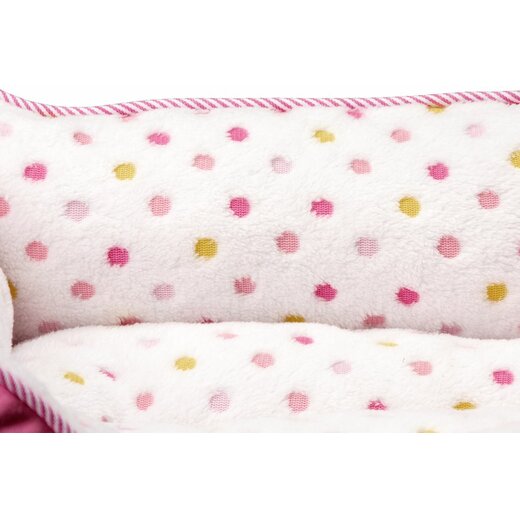 Katzenbett Dot L: 47 cm B: 39 cm pink