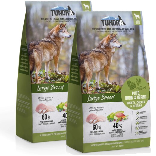 Tundra Large Breed - Sparpaket 2 x 11,34 kg