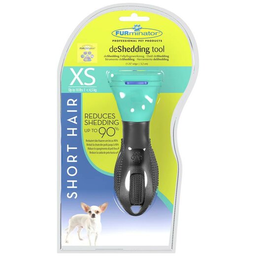 FURminator deShedding Dog Tool Short Hair Toy Dog XS