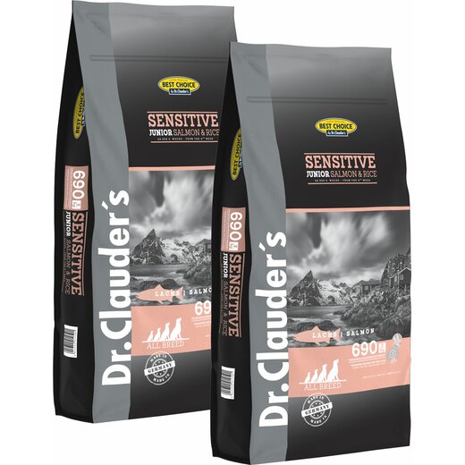 Best Choice Junior Lachs & Reis - 2 x 12,5 kg