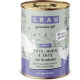 Grau Katzenfutter Pute, Huhn & Ente 400 g