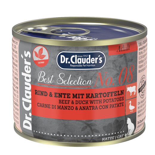 Dr.Clauders Best Selection Adult No8 Rind & Ente mit Kartoffel