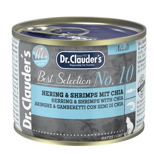 Dr.Clauders Best Selection Adult No10 Hering & Shrimps mit Chia