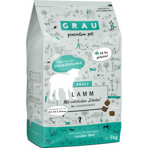 Grau Adult Lamm