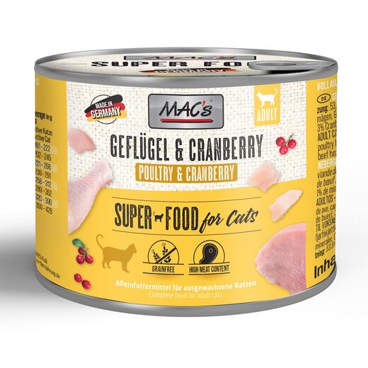 MACs Cat Gefl�gel & Cranberry