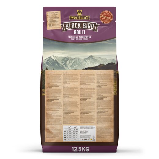 Wolfsblut Black Bird Adult 12,5 kg (Verpackung besch�digt)