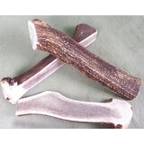 Hirschgeweih Beisser f�r Hunde l�ngshalbierte St�cke XL...