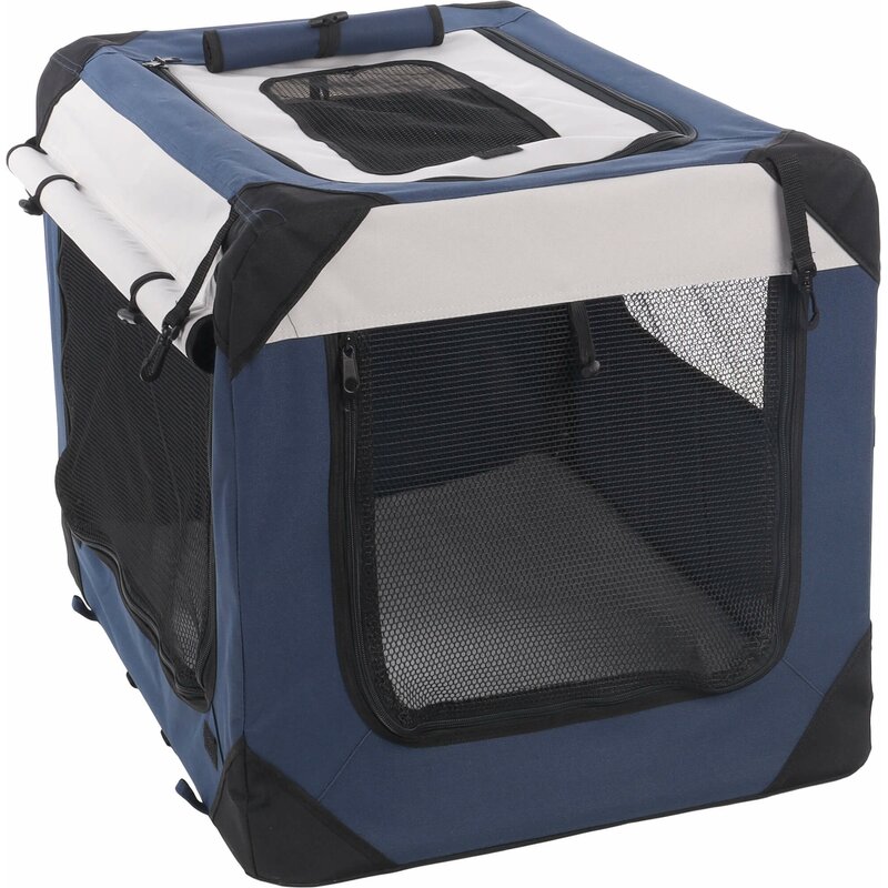 Faltbare Transportbox Geronimo Blau L | L:58,5cm B:81,5cm H:58,5cm