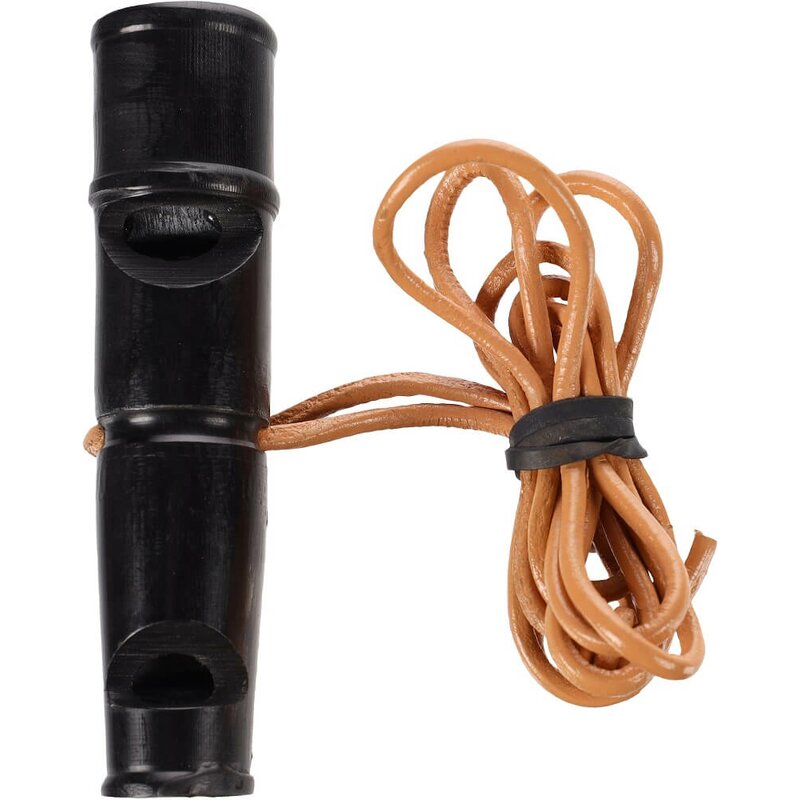 Flamingo B?ffelhorn-Hundepfeife Doppelton Soni L - 8,5 cm