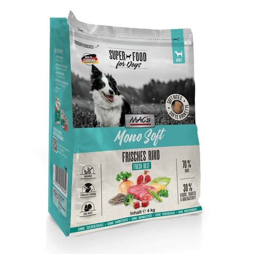 MACs Mono Soft frisches Rind 4 kg