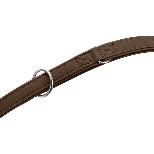Hunter Verstellbare Fhrleine Amalfi schokobraun Gr. S - Breite: 15mm, Lnge: 200cm