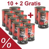 10+2 Aktion - Leonardo Katzenfutter 12 x 400g