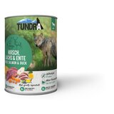 Tundra Hunde-Nassfutter Hirsch, Lachs & Ente - 400 g