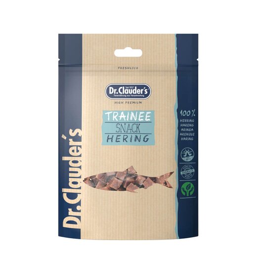 Dr.Clauders Trainee-Snack Hering - 500 g (MHD 04/25)
