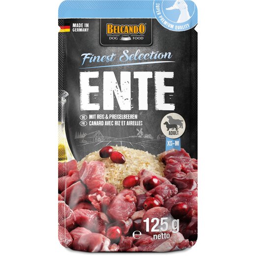 Belcando Ente mit Reis & Preiselbeeren