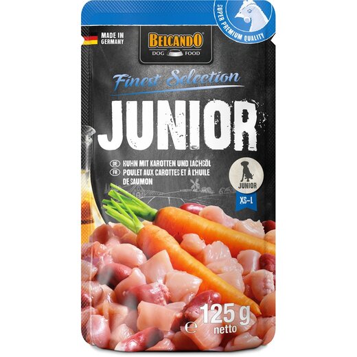 Belcando Junior mit Karotten & Lachs�l