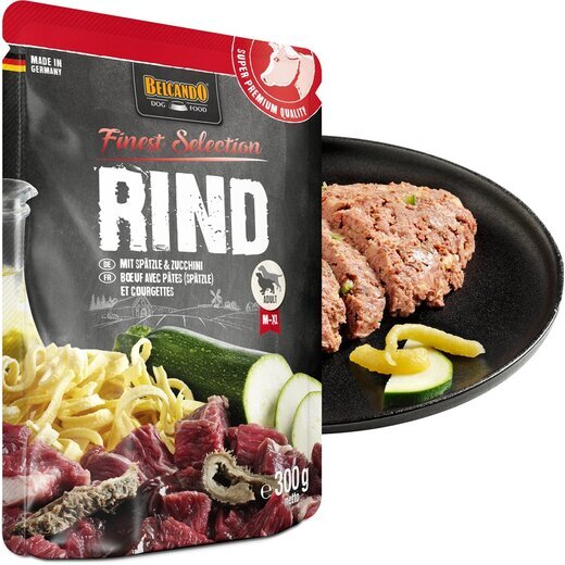 Belcando Rind mit Sp�tzle & Zucchini