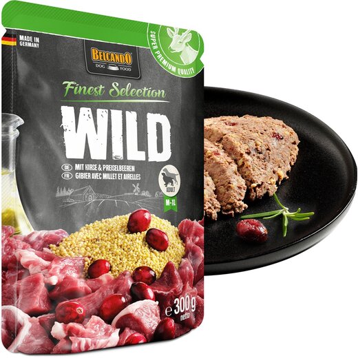 Belcando Wild mit Hirse & Preiselbeeren