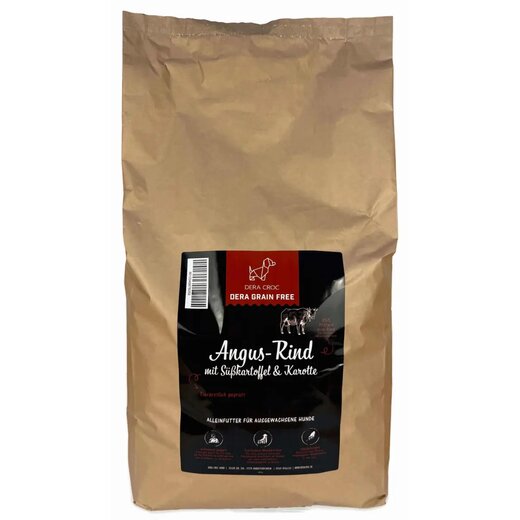 Dera Croc Premium Angus-Rind mit S��kartoffel & Karotte getreidefrei  - 2 kg