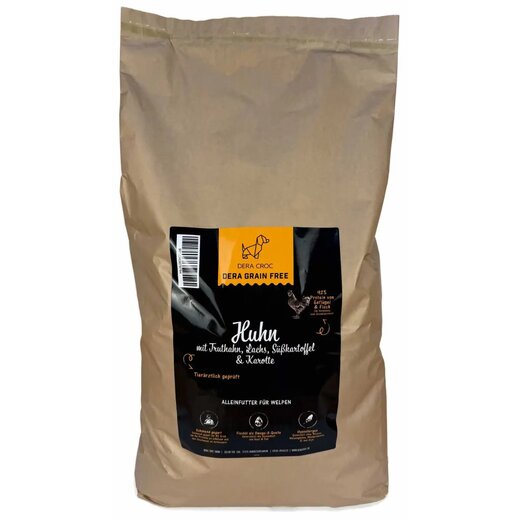 Dera Croc Premium Huhn mit Truthahn, Lachs, S��kartoffel...