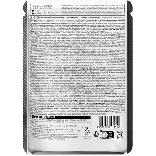 Belcando Lamm mit Kartoffeln & Cranberries - 300 g