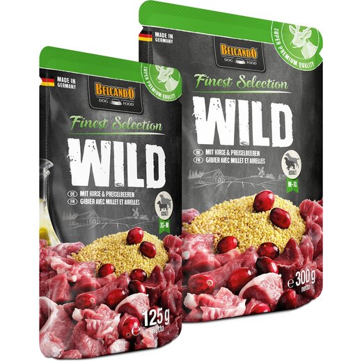 Belcando Wild mit Hirse & Preiselbeeren - 125 g
