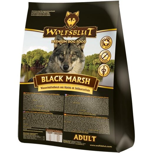 Wolfsblut Black Marsh Adult 12,5 kg (Verpackung beschädigt)