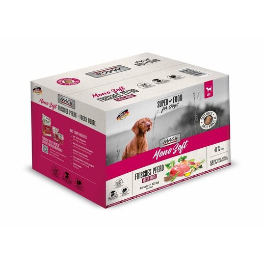 MACs Mono Soft frisches Pferd 4 kg (Verpackung besch�digt)