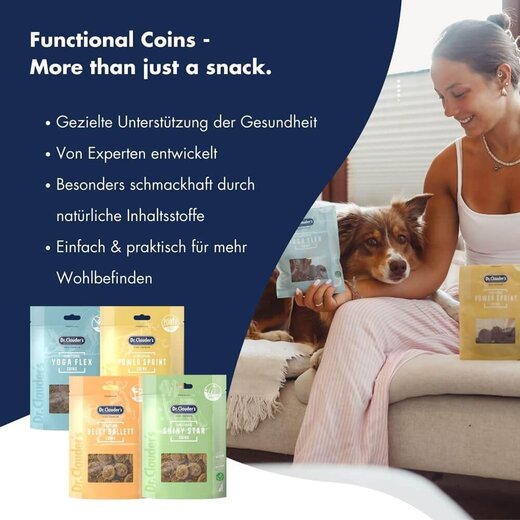 Dr.Clauders Functional Coins Shiny Star 80 g (MHD 19.04.2026)