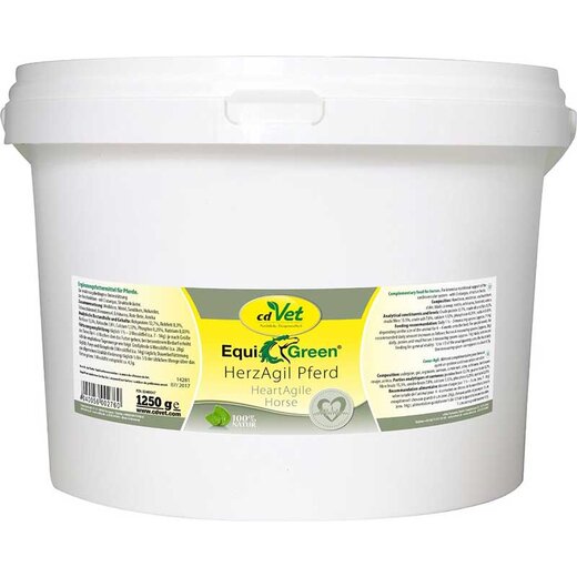 cdVet EquiGreen HerzAgil Pferd - 1250 g (MHD 07/2025)