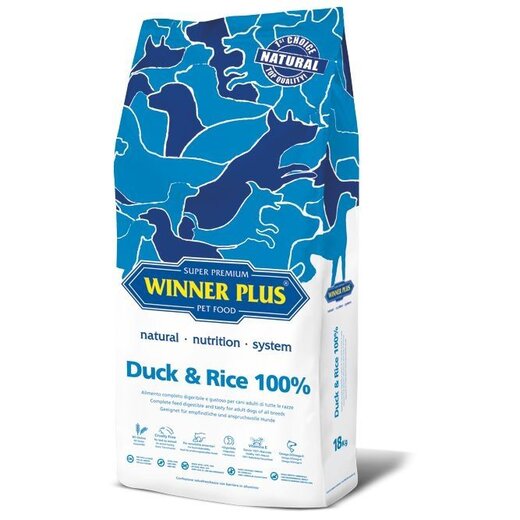 Winner Plus Duck & Rice 100% 3 kg (MHD 7/26)