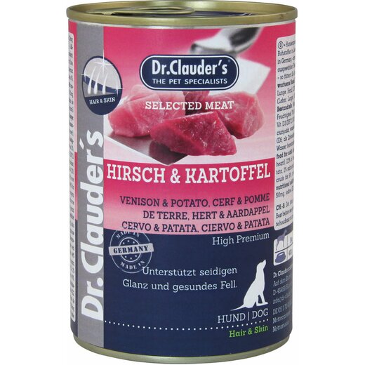 Dr. Clauders Selected Meat Hirsch & Kartoffel